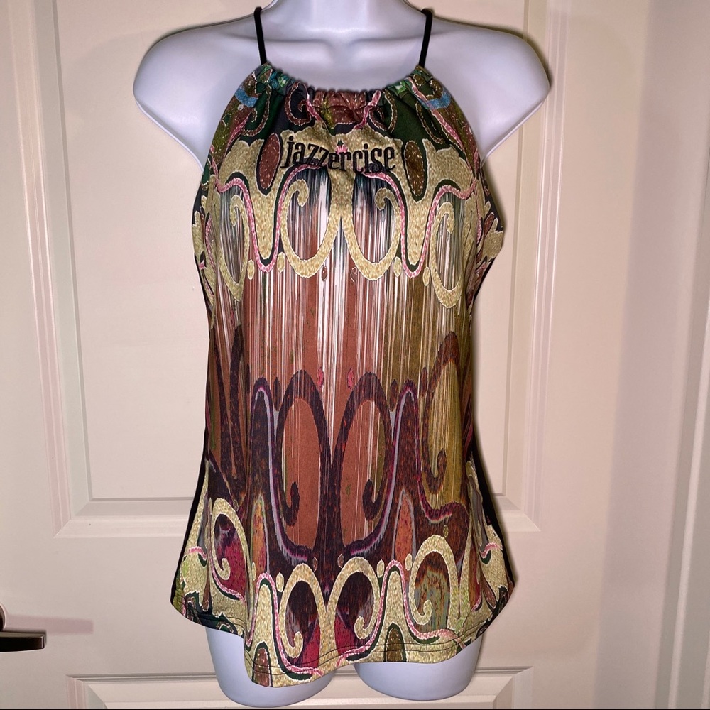 Jazzercise Exercise Yoga Top size Large